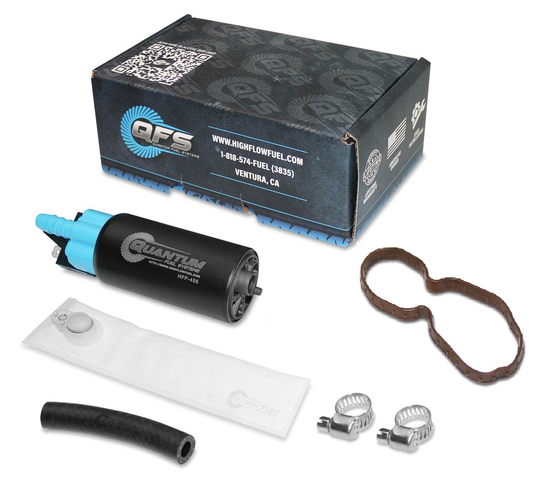 Quantum Intank Electric Fuel Pump w/ Tank Seal for Harley-Davidson FLHC Heritage Classic 114 2018-2021, Replaces 61200042